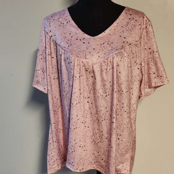 Blush Pink Women's Blouse - Picture 1 of 2